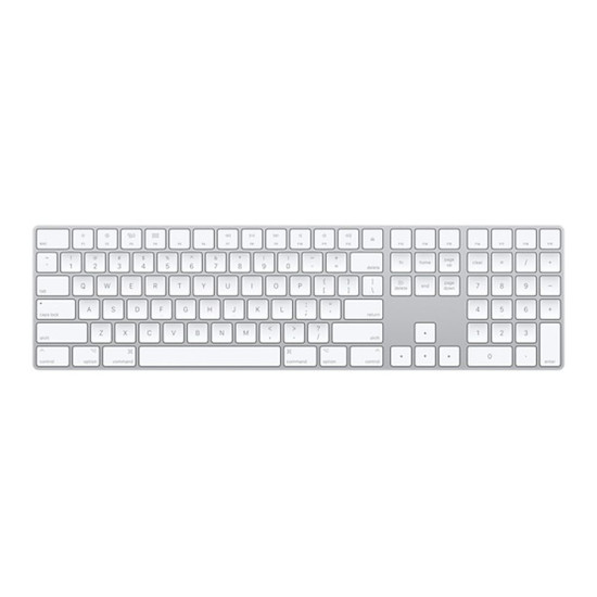 Magic Keyboard with Numeric Keypad - US English - Silver