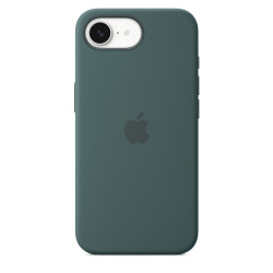 iPhone 16e Silicone Case - Lake Green