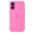 iPhone 16 Silicone Case with MagSafe - Peony