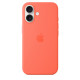 iPhone 16 Silicone Case with MagSafe - Tangerine