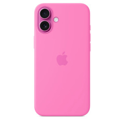 iPhone 16 Plus Silicone Case with MagSafe - Peony