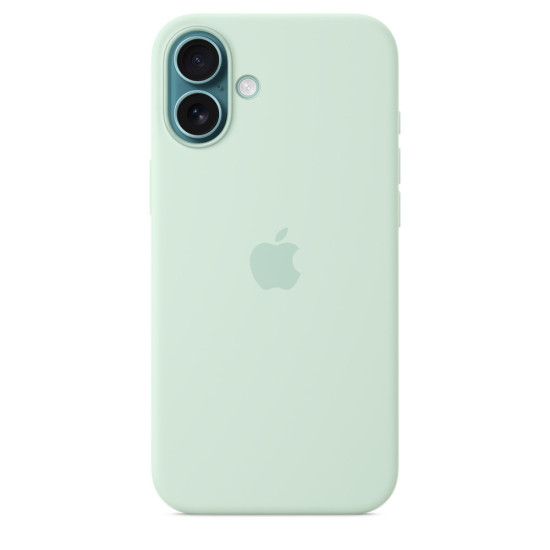 iPhone 16 Plus Silicone Case with MagSafe - Aquamarine