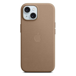 iPhone 15 FineWoven Case with MagSafe - Taupe