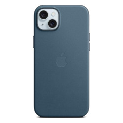 iPhone 15 Plus FineWoven Case with MagSafe - Pacific Blue