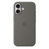iPhone 16 Silicone Case with MagSafe - Stone Gray