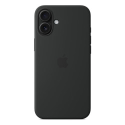 iPhone 16 Plus Silicone Case with MagSafe - Black