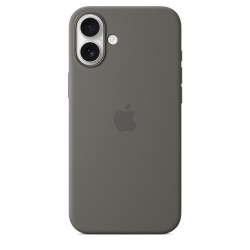 iPhone 16 Plus Silicone Case with MagSafe - Stone Gray