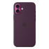 iPhone 16 Plus Silicone Case with MagSafe - Plum