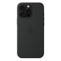 iPhone 16 Pro Max Silicone Case with MagSafe - Black