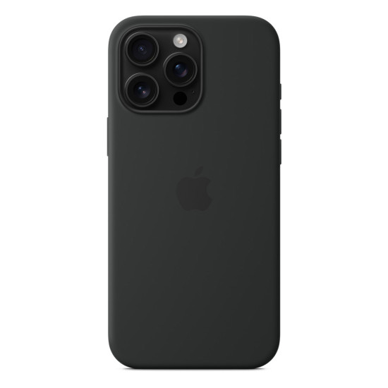 iPhone 16 Pro Max Silicone Case with MagSafe - Black