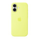 iPhone 17 Silicone Case with MagSafe - Neon Yellow