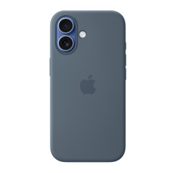 iPhone 17 Silicone Case with MagSafe - Anchor Blue