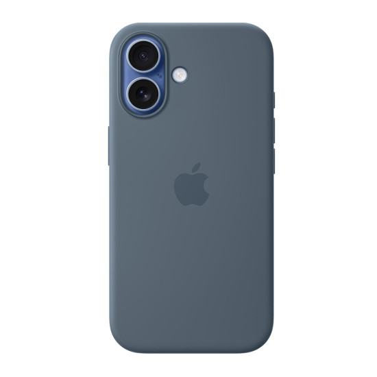 iPhone 17 Silicone Case with MagSafe - Anchor Blue