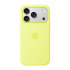 iPhone 17 Pro Silicone Case with MagSafe – Neon Yellow